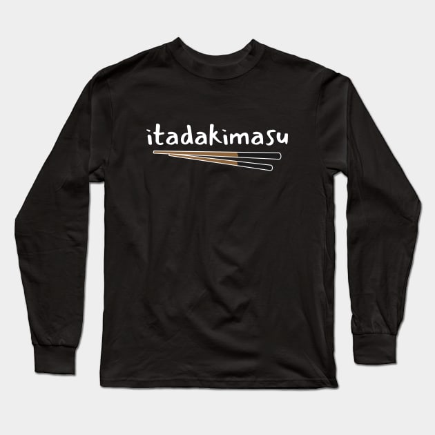 Itadakimasu Long Sleeve T-Shirt by LunaMay